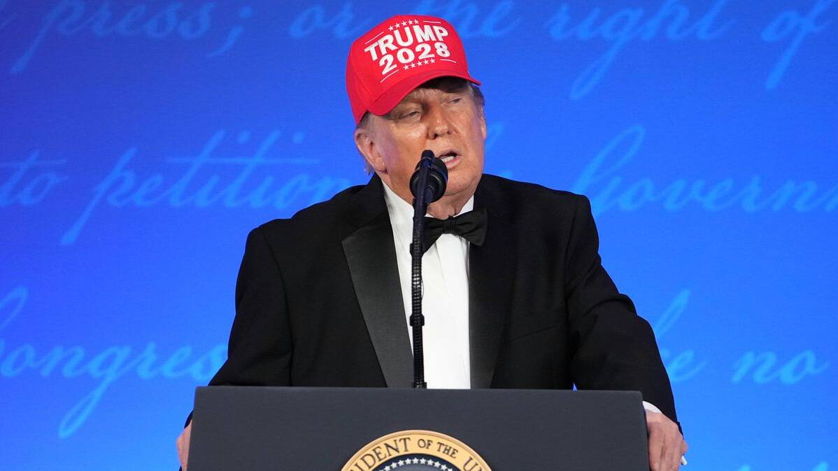 Donald Trump 'jokes' about running for third term as US president