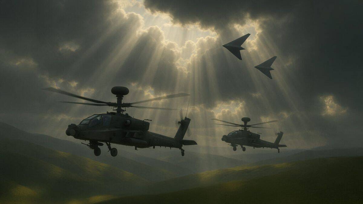 Project NYX Initiative: The UK Selects 7 Companies to Develop Apache Drone Wingmen