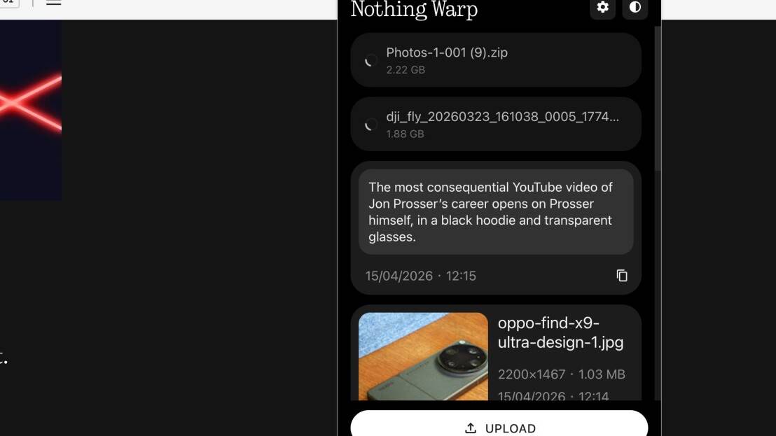 Nothing makes it easy to share files between any Android phone and a Mac