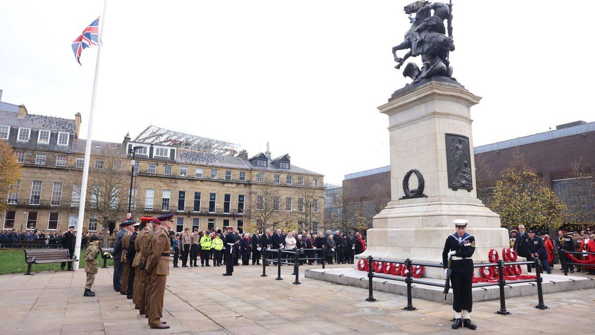 Newcastle war memorial 'lack of respect' concerns over protest, pigeons, and Christmas markets