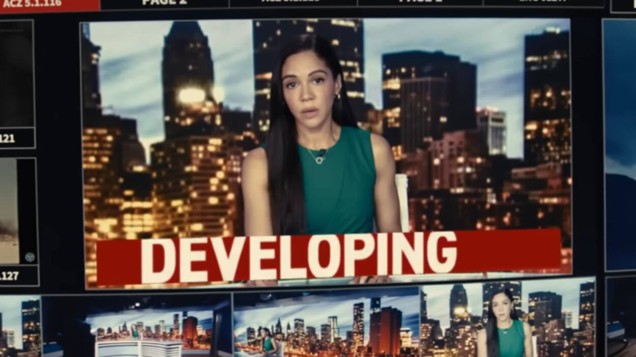 Who Is Courtney Grace? Meet the Former News Anchor Behind 'Disclosure Day's' Most Talked-About Scene