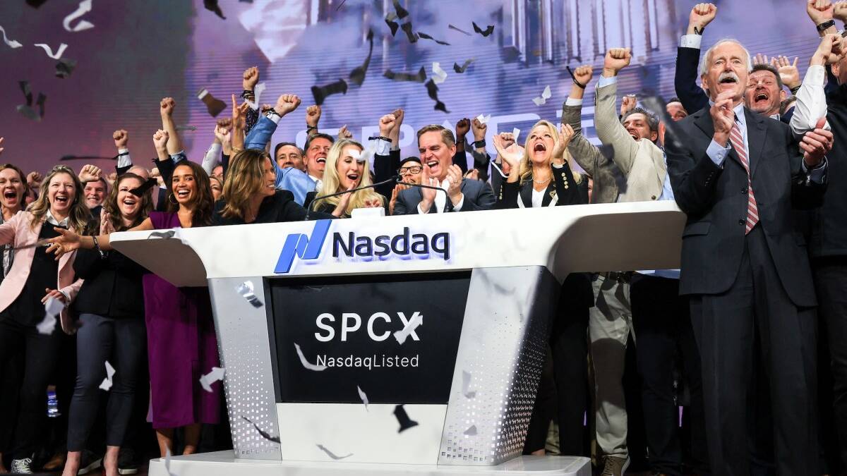 SpaceX IPO closes up 19% and delivers the world&rsquo;s first trillionaire