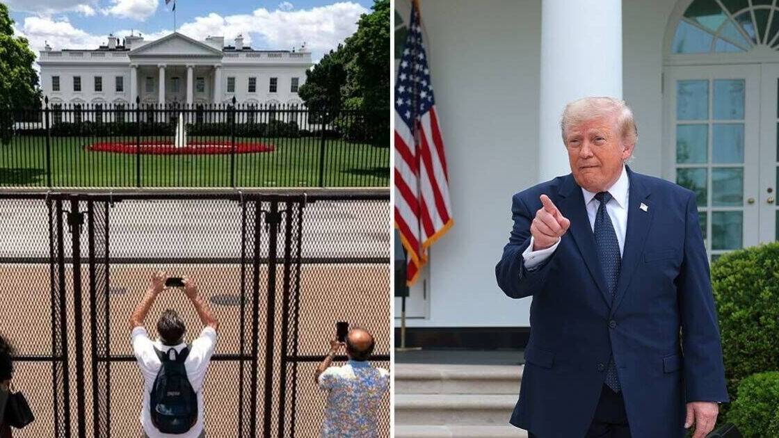 Donald Trump to install new White House fence after Iran assassination threat