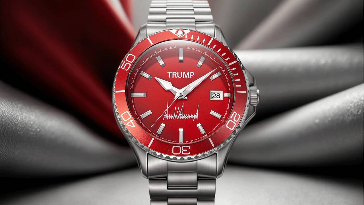 MAGA Wife Demands Apology After 'Defective' $640 Trump Watch Arrives Without a Key Letter From President's Name