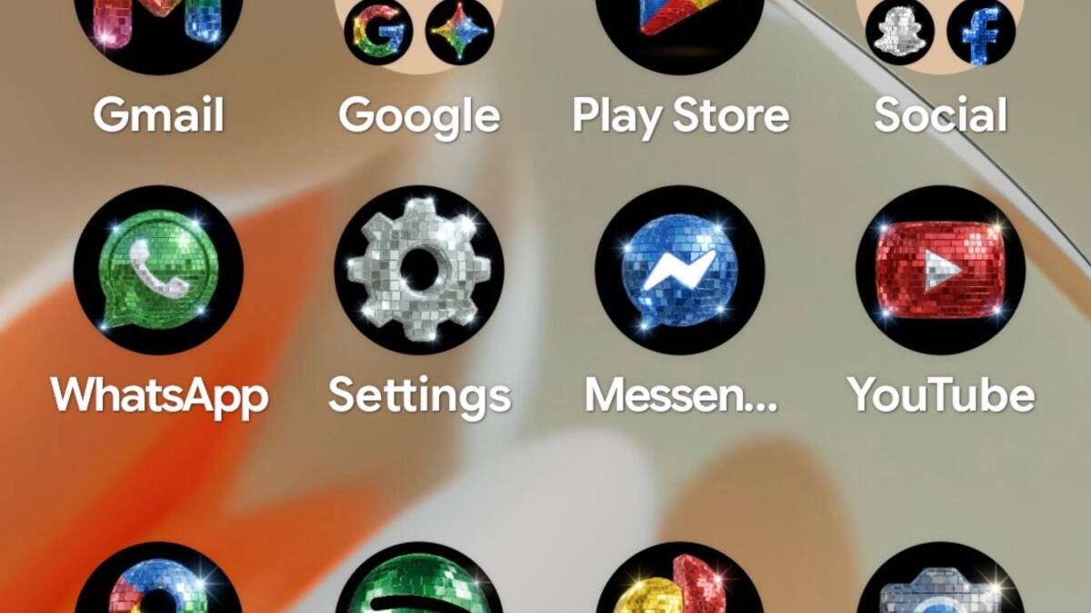 Google goes for the glitter with disco-ball icons: &lsquo;Are y&rsquo;all sure you still want this?&rsquo;