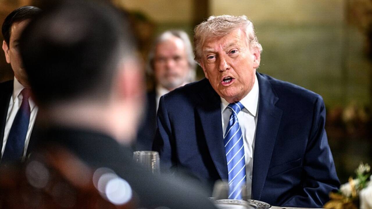Donald Trump Appears Exhausted as He Exposes Fake Tan Makeup and Popped Collar Ahead of the Rallies