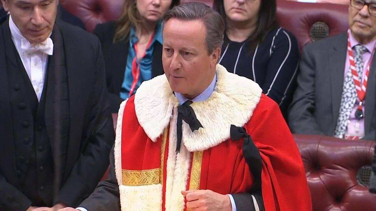 David Cameron among five top Tories facing being kicked out of House of Lords over lack of attendance