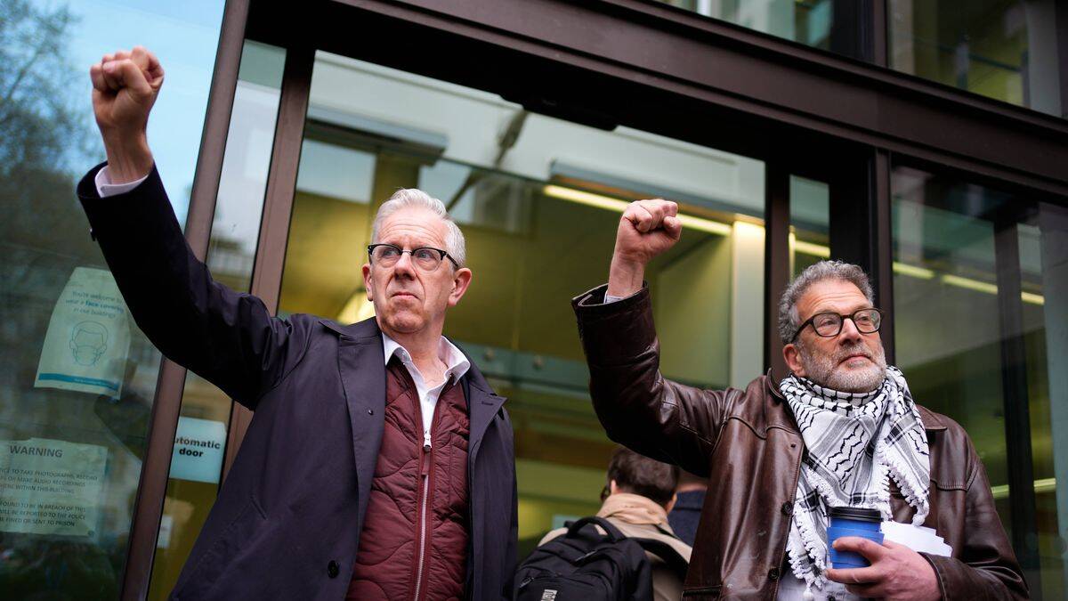 Palestine protest leaders found guilty after London march breached police conditions
