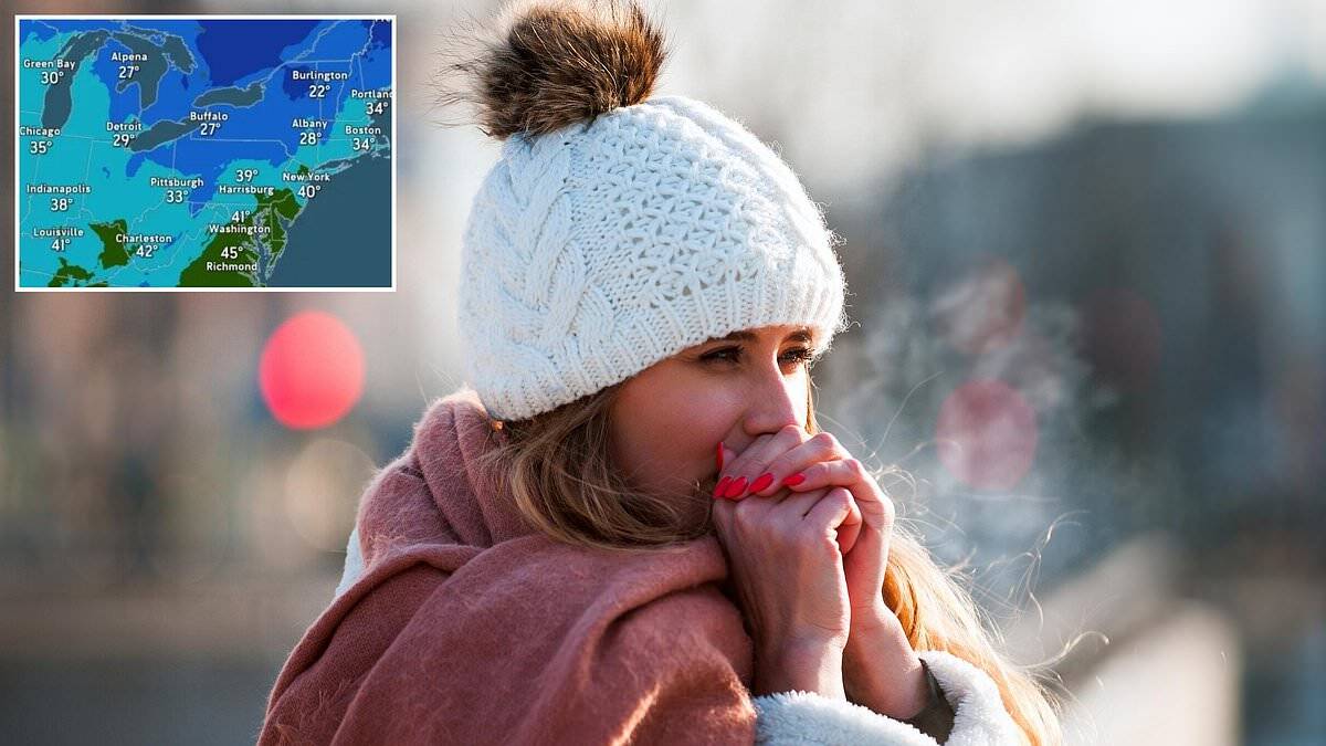Arctic blast triggers freeze warning for millions as first snow arrives in seven US states