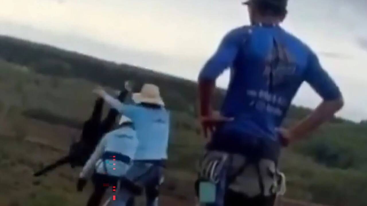 Horror moment woman, 21, is thrown to death after staff forget to attach rope to her at bridge swing