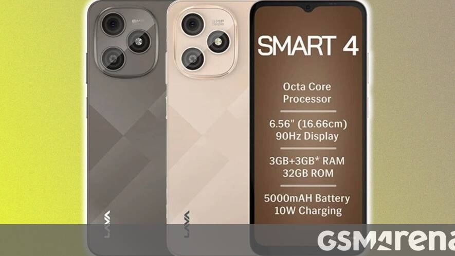 Lava Smart 4 announced with specs that sound straight out of 2016