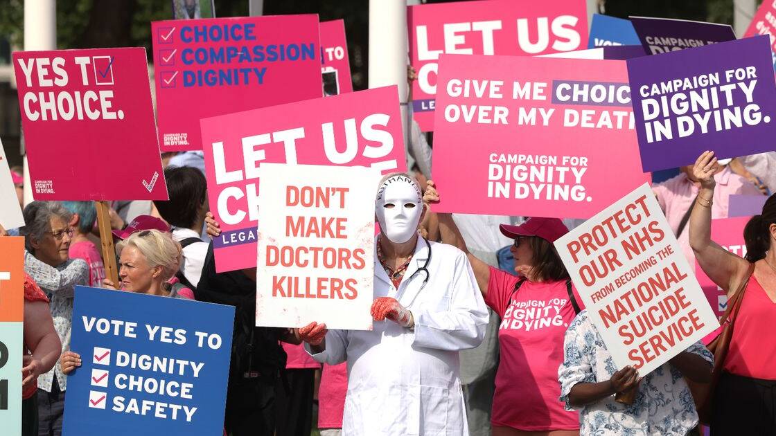 Assisted dying row sees threat of rare law as peer warns of 'absolutely no hope'